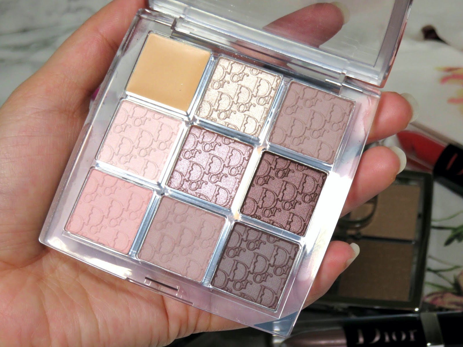 DIOR BACKSTAGE EYE PALETTE 002 クール 刻印入り ディオール バックステージ アイ パレット 002 クール / Dior